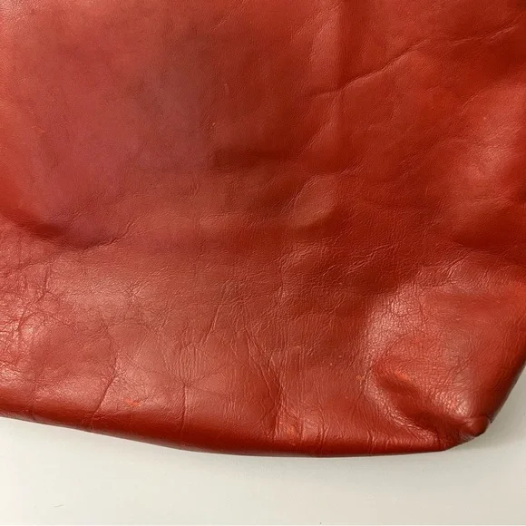 MADEWELL - The Transport Tote: The  Tassel-Tie Edition in Fresh Chili color - Picture 16 of 16